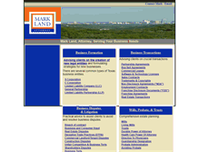 Tablet Screenshot of marklandlaw.com
